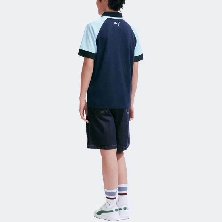 Детская футболка Quick Dry PUMA, Blue Tone 00388 — фото 3