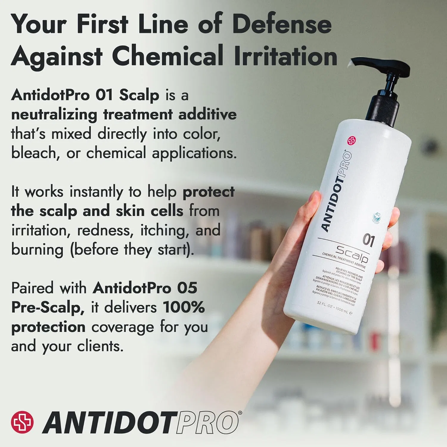 Средство для снятия покраснения и зуда кожи головы ANTIDOT PRO RELIEFS ‎Antidot Pro — фото 2