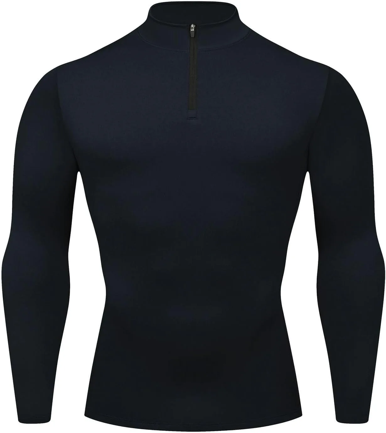 

Мужская толстовка с четвертью молнии, активная футболка с длинным рукавом, быстросохнущая