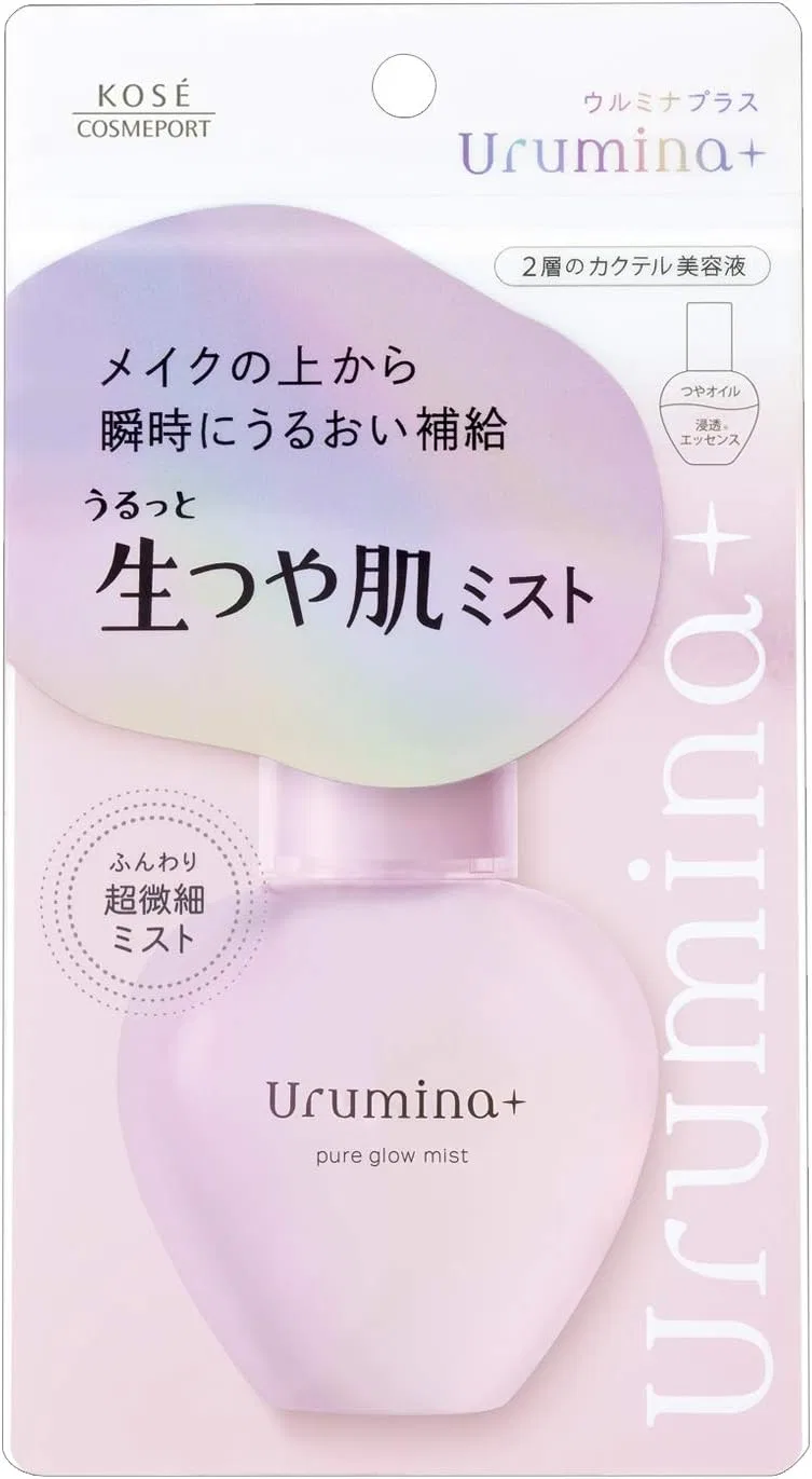 Мист для лица Urumina+ Natural Glow Keep Mist увлажняющий 70 мл — фото 3