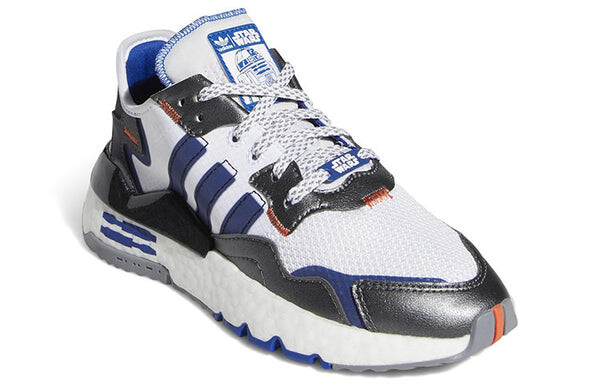 Кроссовки star wars x nite jogger j Adidas, белый — фото 3