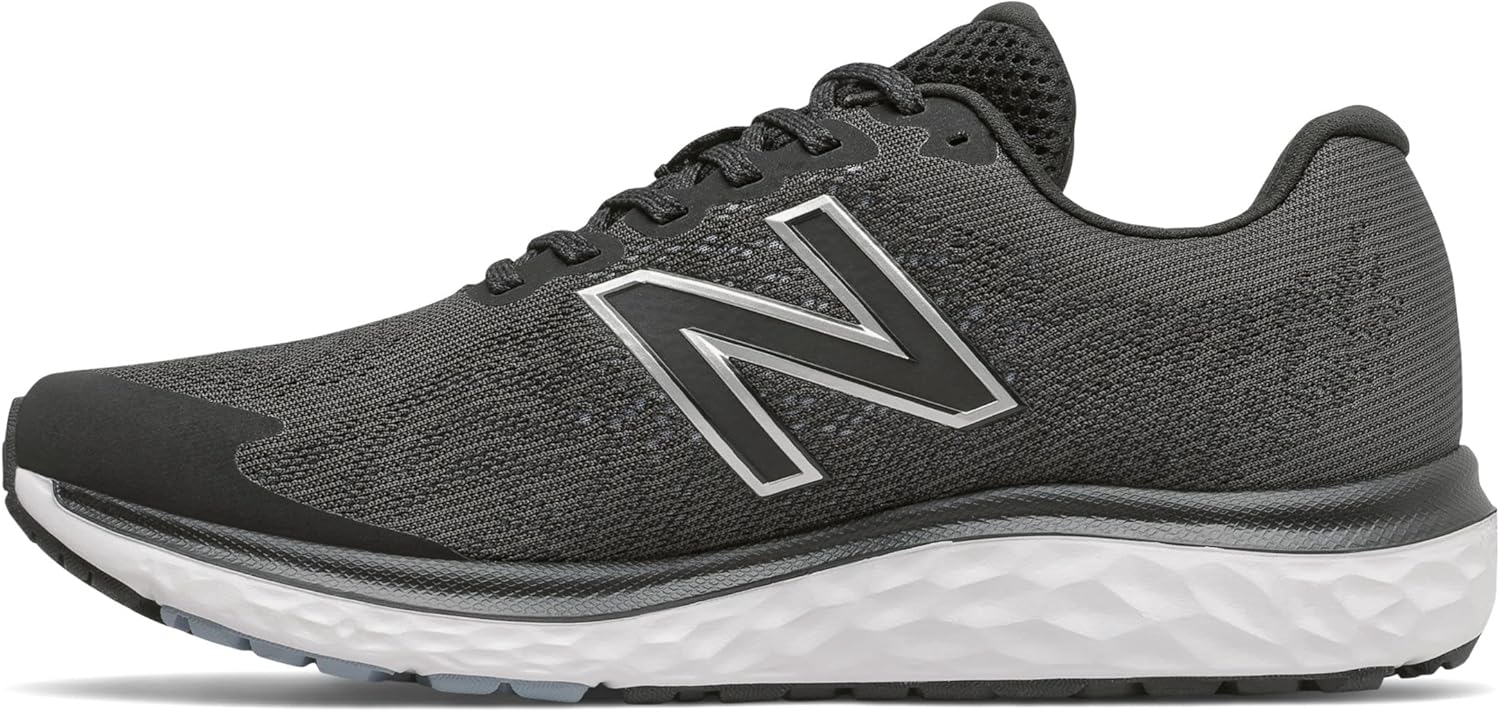 Кроссовки для бега New Balance Men's Fresh Foam 680 V7, черный — фото 4