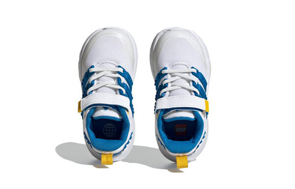 Кроссовки x lego racer tr21 эластичные шнурки и ремешок сверху кроссовки Adidas, белый — фото 4