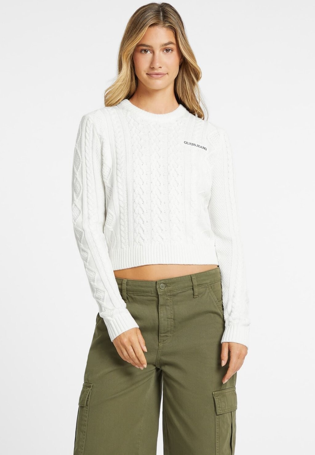 

Джемпер ZOPF Guess Jeans, белый