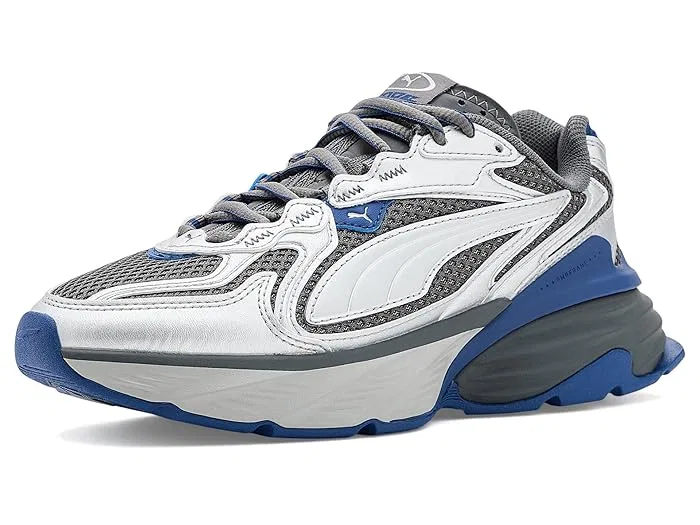 Кроссовки Fade NITRO Trail PUMA Kids, Blue Jewel/Puma Silver
