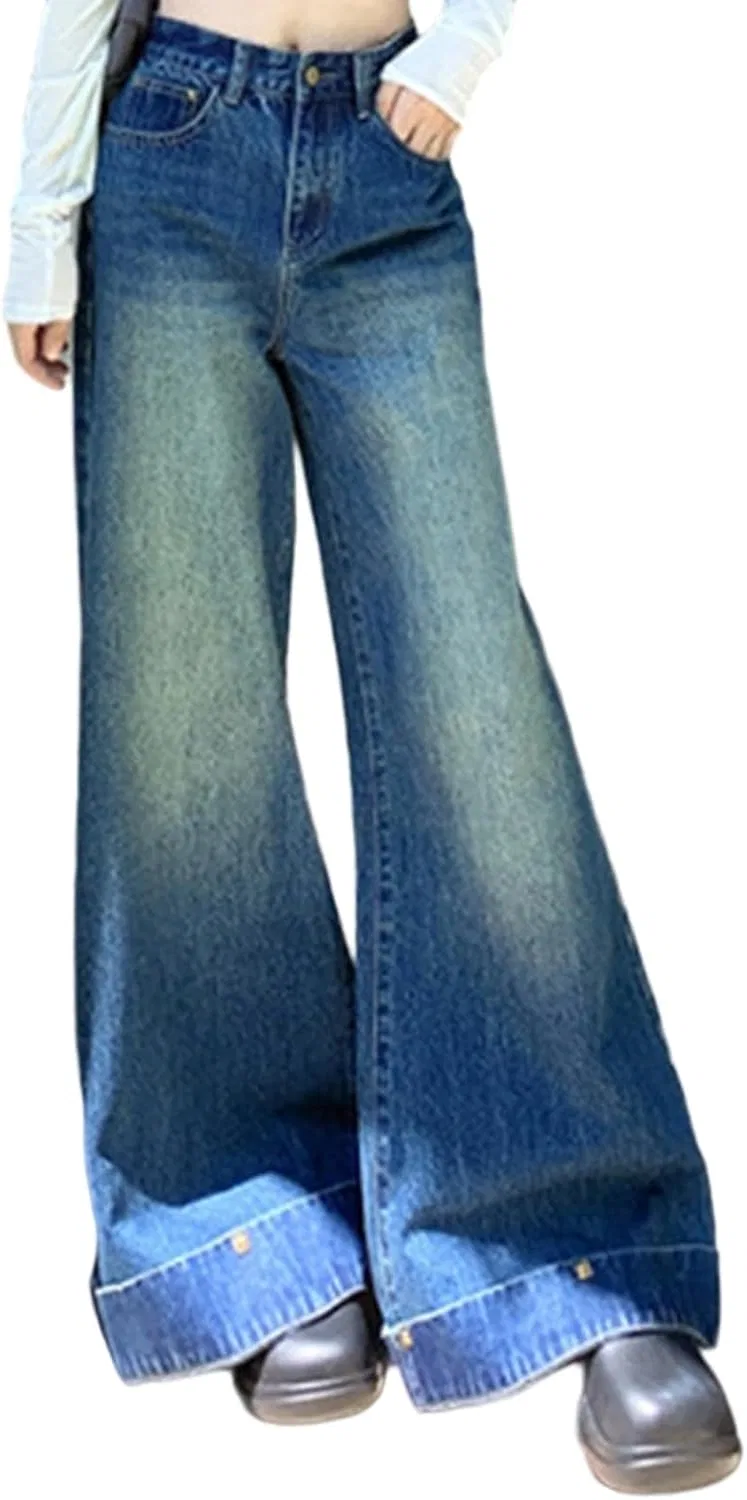 Джинсы boyfriend с рваными дырками, blue