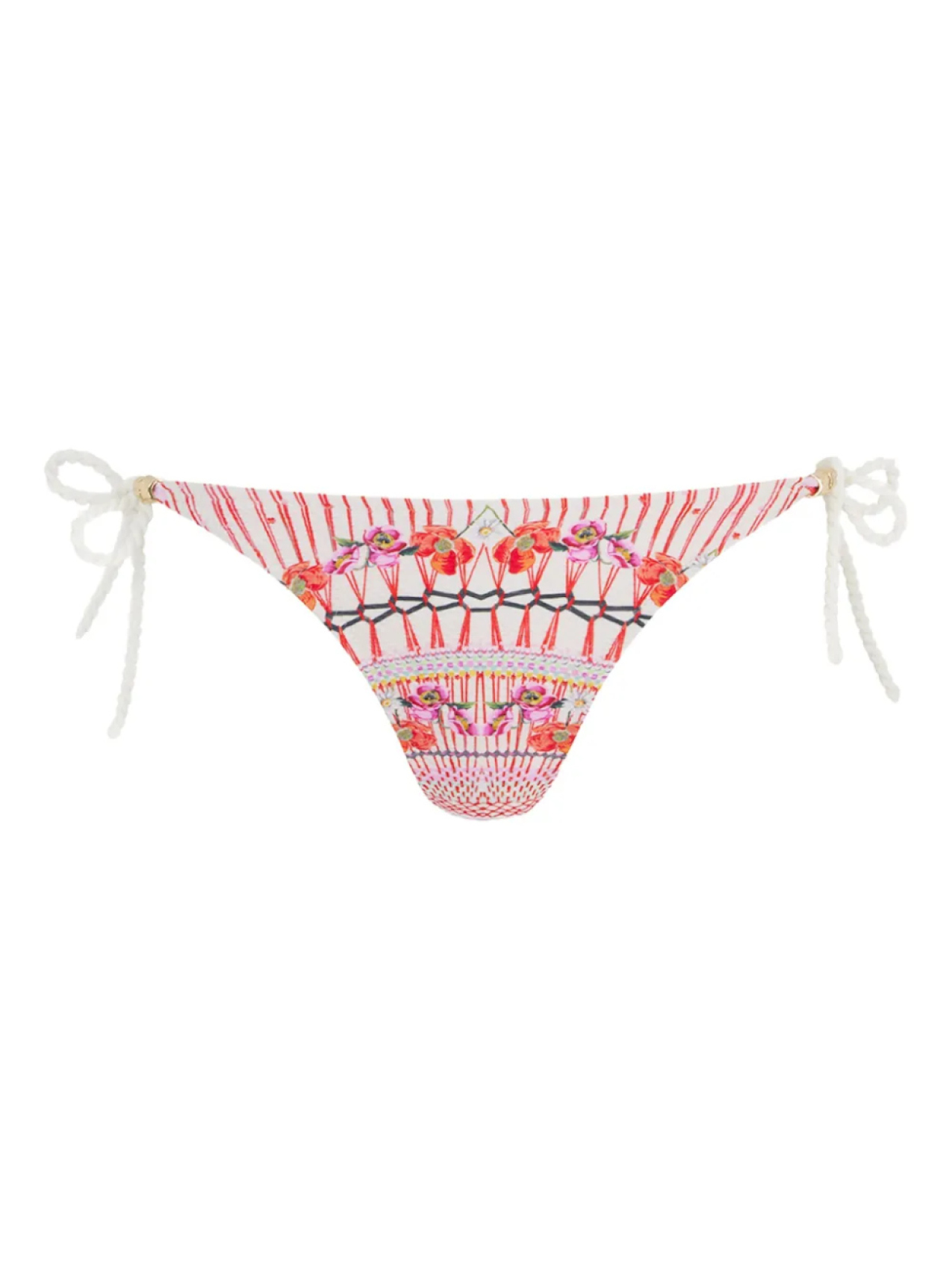 

Temperley London плавки бикини Pomegranate с цветочным принтом, розовый