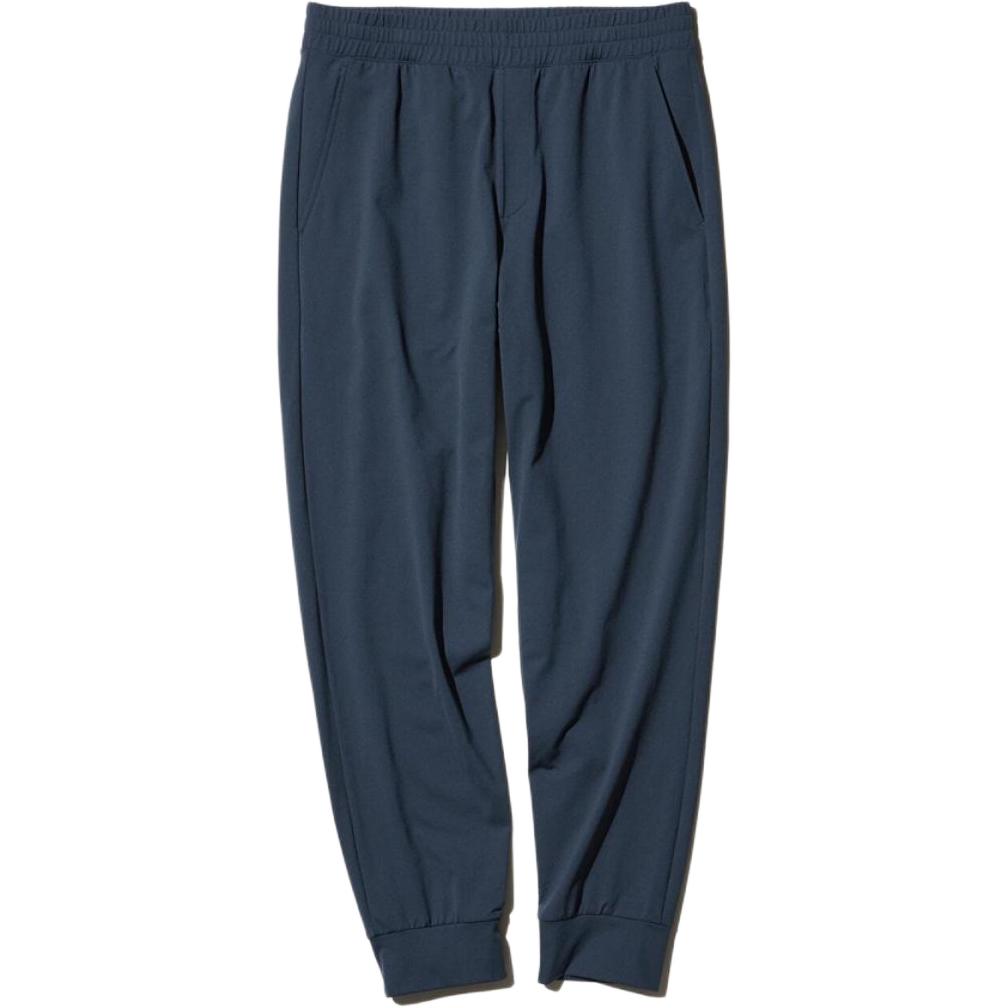 

UNIQLO Повседневные брюки унисекс темно-синие