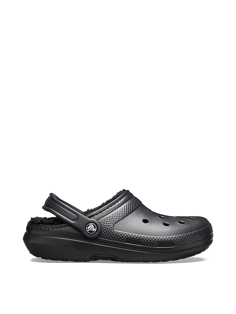 Классические сабо с подкладкой Crocs, черный