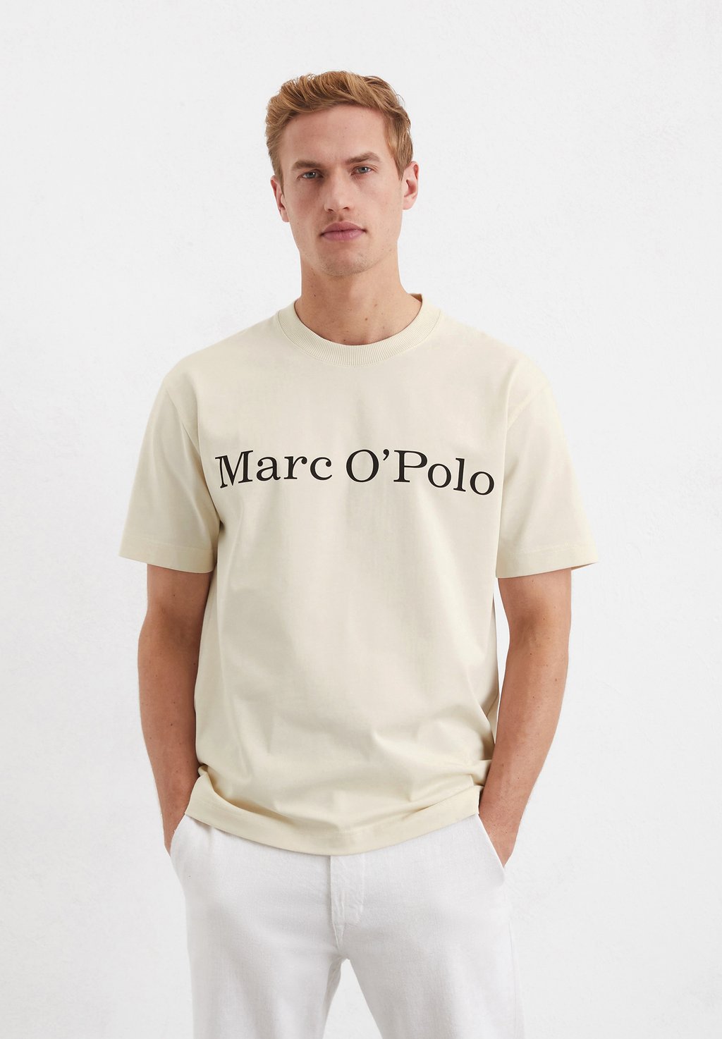 

Футболка с принтом SHORT SLEEVE Marc O'Polo, кремовый
