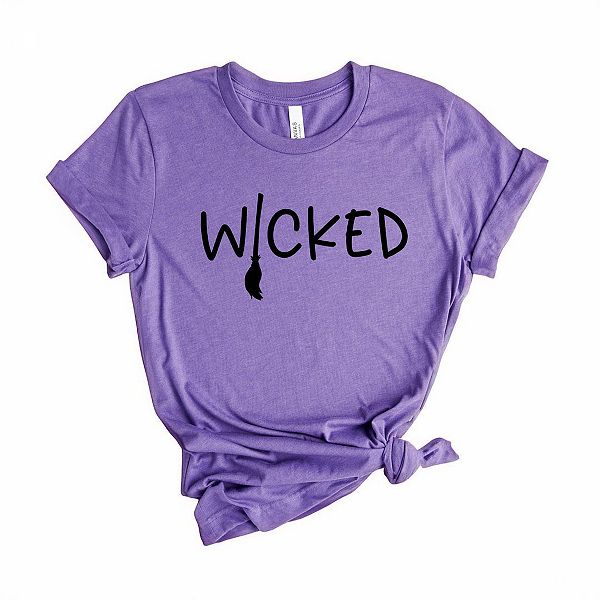 

Футболка Wicked с коротким рукавом и принтом Simply Sage Market, Grape