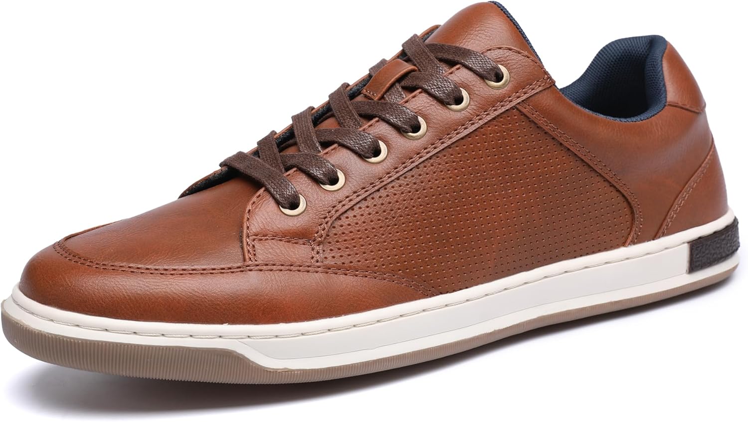 

Мужские кроссовки DECARSDZ Классические ретро повседневные туфли Деловые оксфорды для мужчин, Brown44