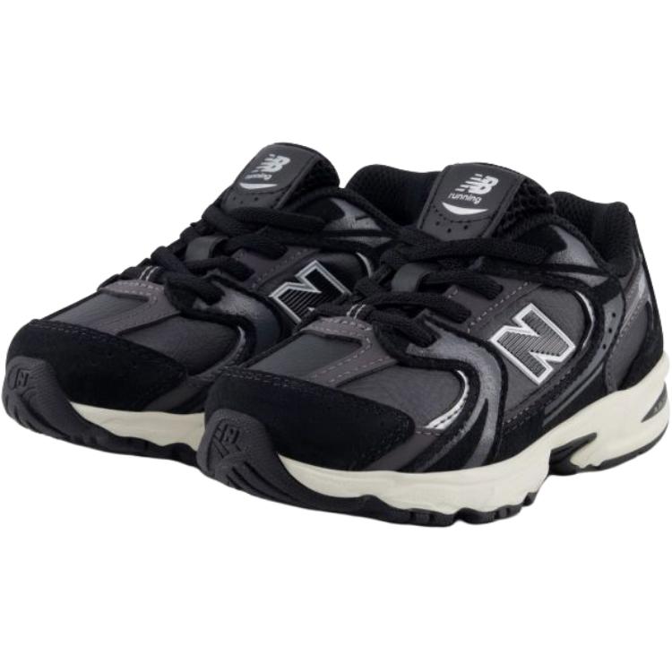 New Balance Низкие кроссовки NB 530 черные для малышей — фото 3