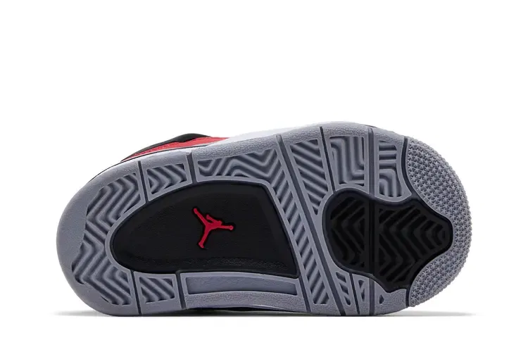 Кроссовки Air Jordan 4 Retro TD 2026, красный — фото 4