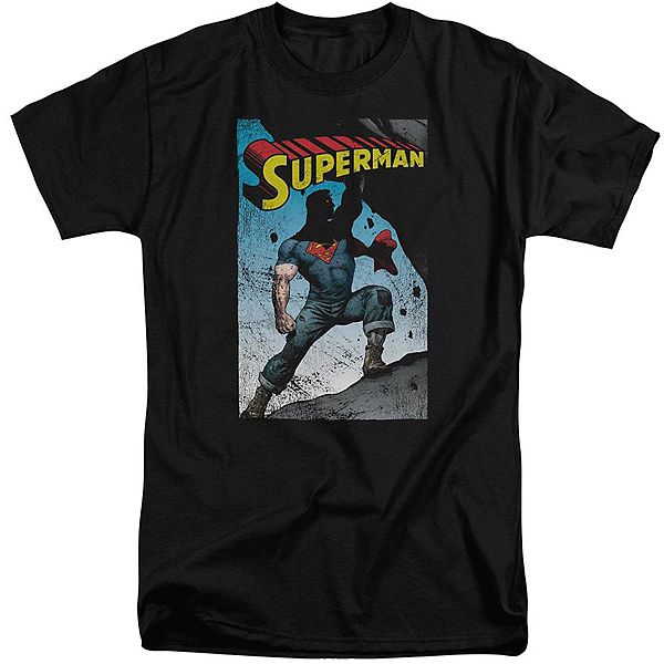 

Футболка с коротким рукавом Superman alternate adult tall Licensed Character