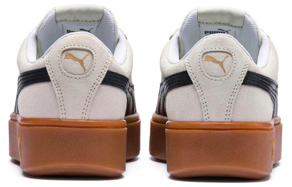 Кроссовки vikky stacked retro casual skateboarding shoes white Puma, белый — фото 4