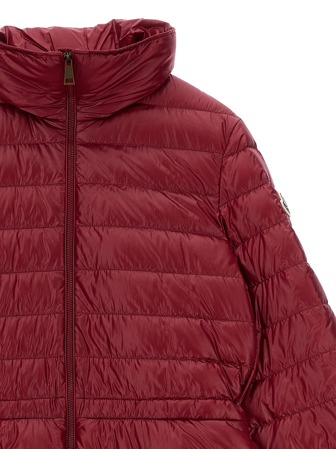 Пуховик 'Fem' Moncler Enfant, бордовый — фото 4