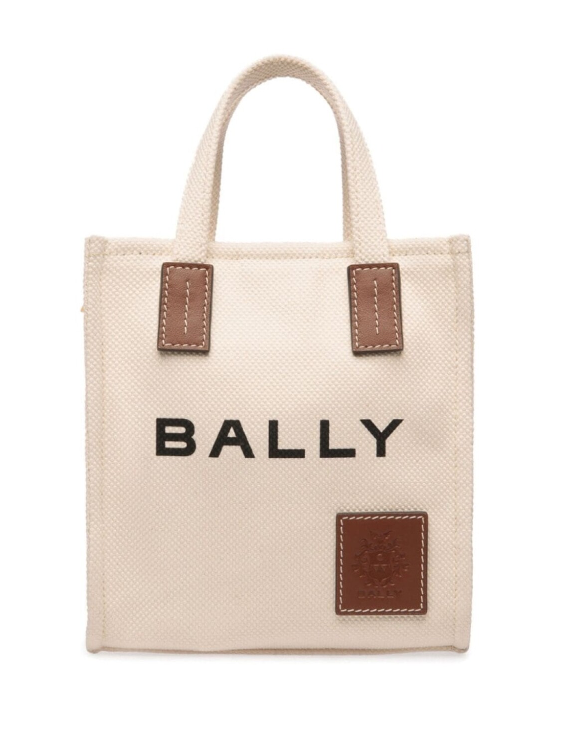 

Сумка-тоут Akelai размера мини Bally, бежевый