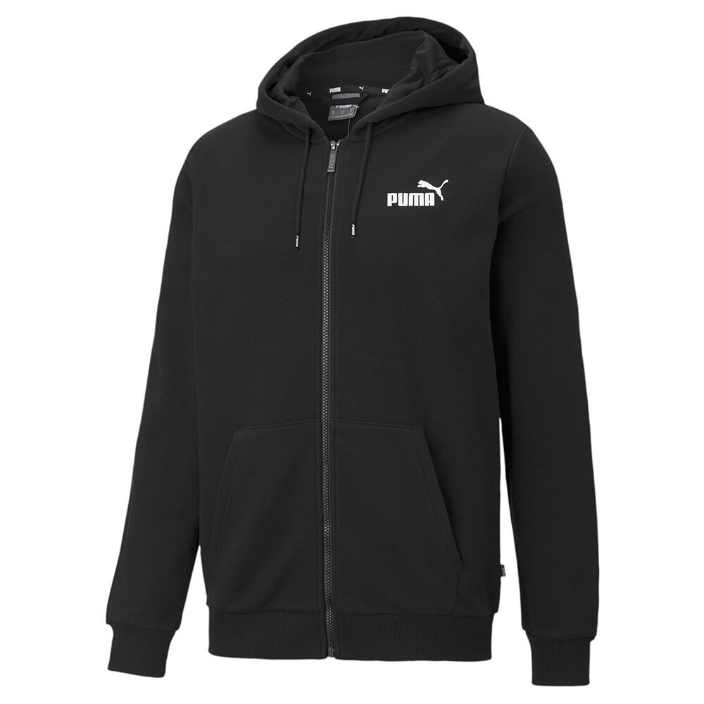 

Толстовка Puma Ess Small Logo Full Zip, черный