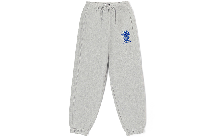 

SS23 Вязаные спортивные штаны Unisex Gray Lee, серый