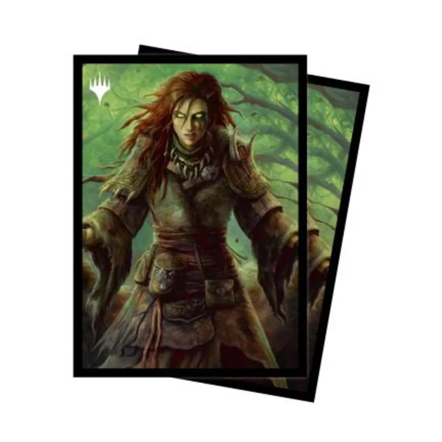 

Фалдорн, Вестник ужасного волка (100), Official Magic - The Gathering Sleeves - Battle for Baldur's Gate