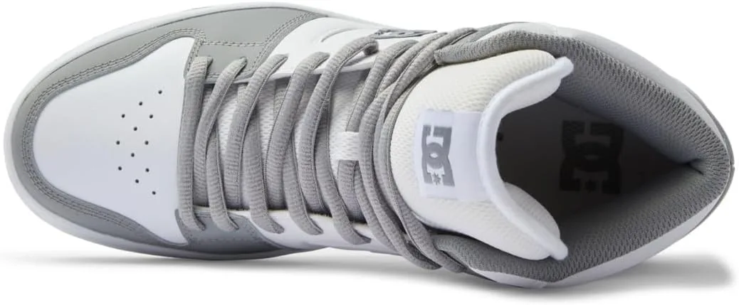 Мужские кроссовки DC Shoes Manteca 4 Hi Trainers, белый/серый — фото 4