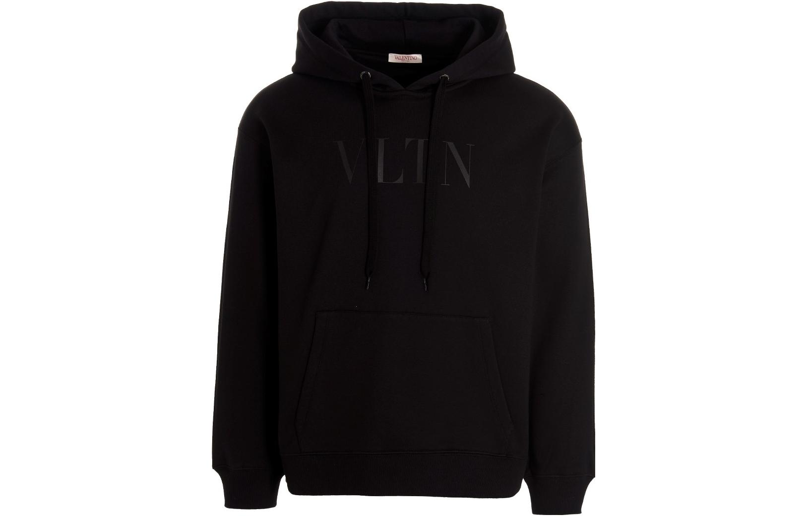 

Толстовка с капюшоном и принтом логотипа Vltn Valentino, черный