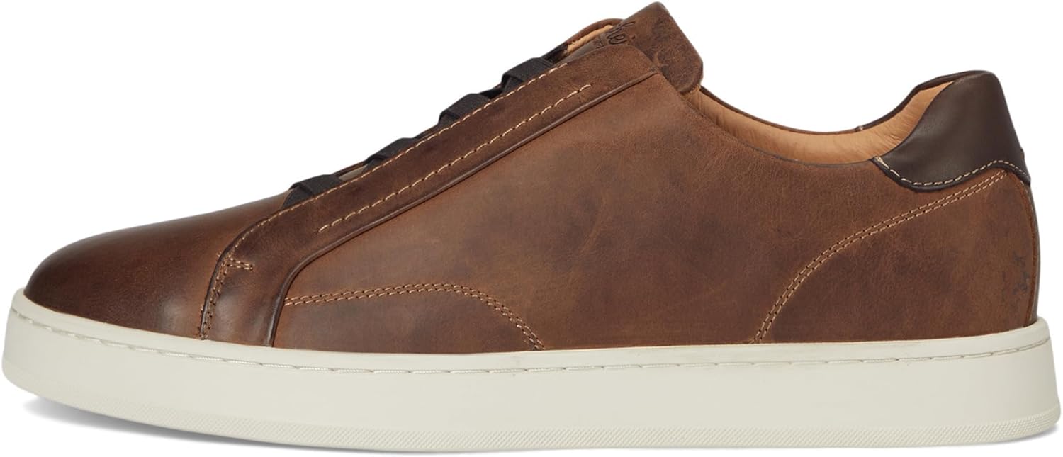 Мужские слипоны Florsheim Monopoli с эластичной шнуровкой от носка до пятки, коричневый — фото 4