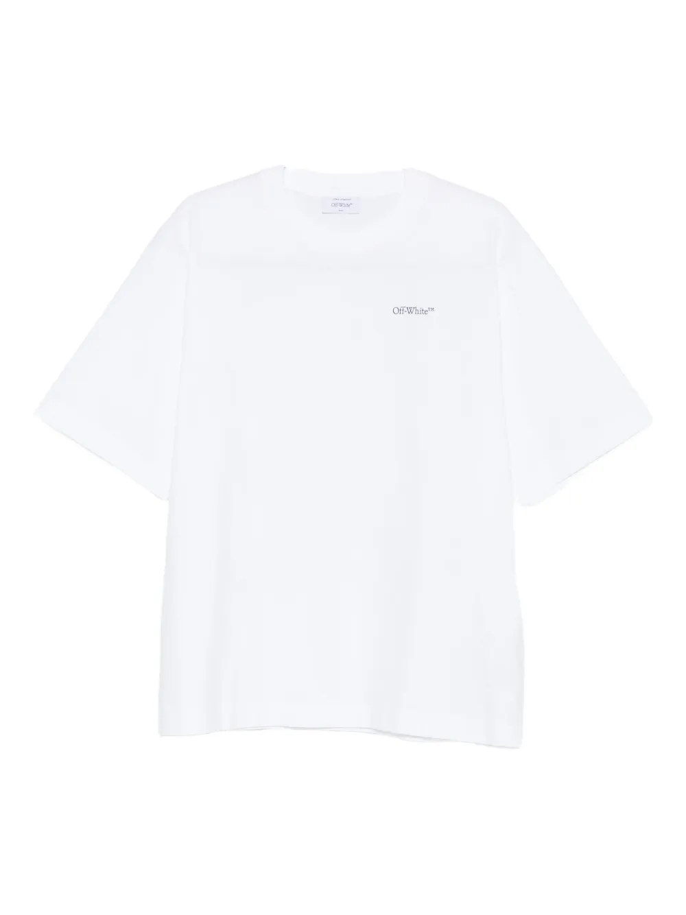 

Футболка с логотипом OFF-WHITE, белый