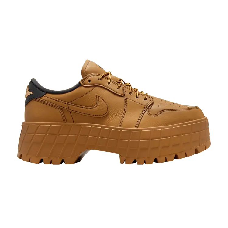 Ботинки Air Jordan Wmns Air Jordan 1 Low Brooklyn 'Wheat', коричневый