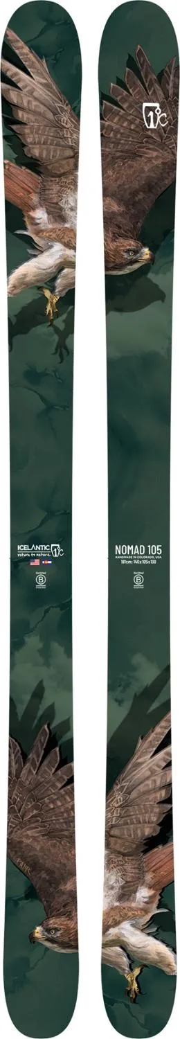 

Лыжи Nomad 105 мужские Icelantic Skis, Falcon