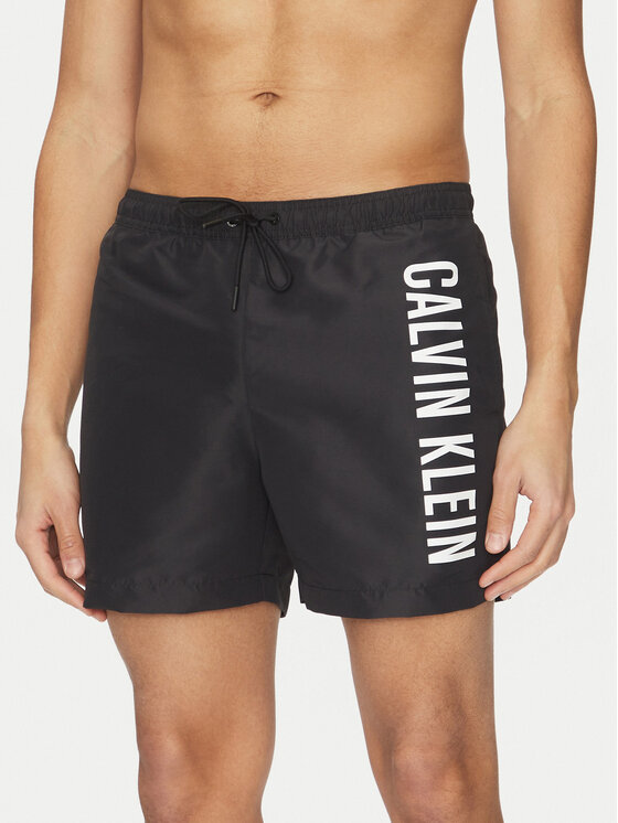 

Пляжные шорты regular fit KM0KM01092 Calvin Klein Swimwear, черный