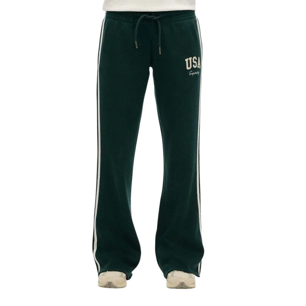 

Джоггеры Superdry Athletic Essential Flare Fit, зеленый