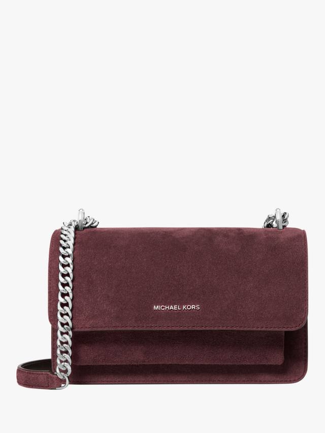 

Кожаная сумка через плечо Claire Michael Kors, Oxblood