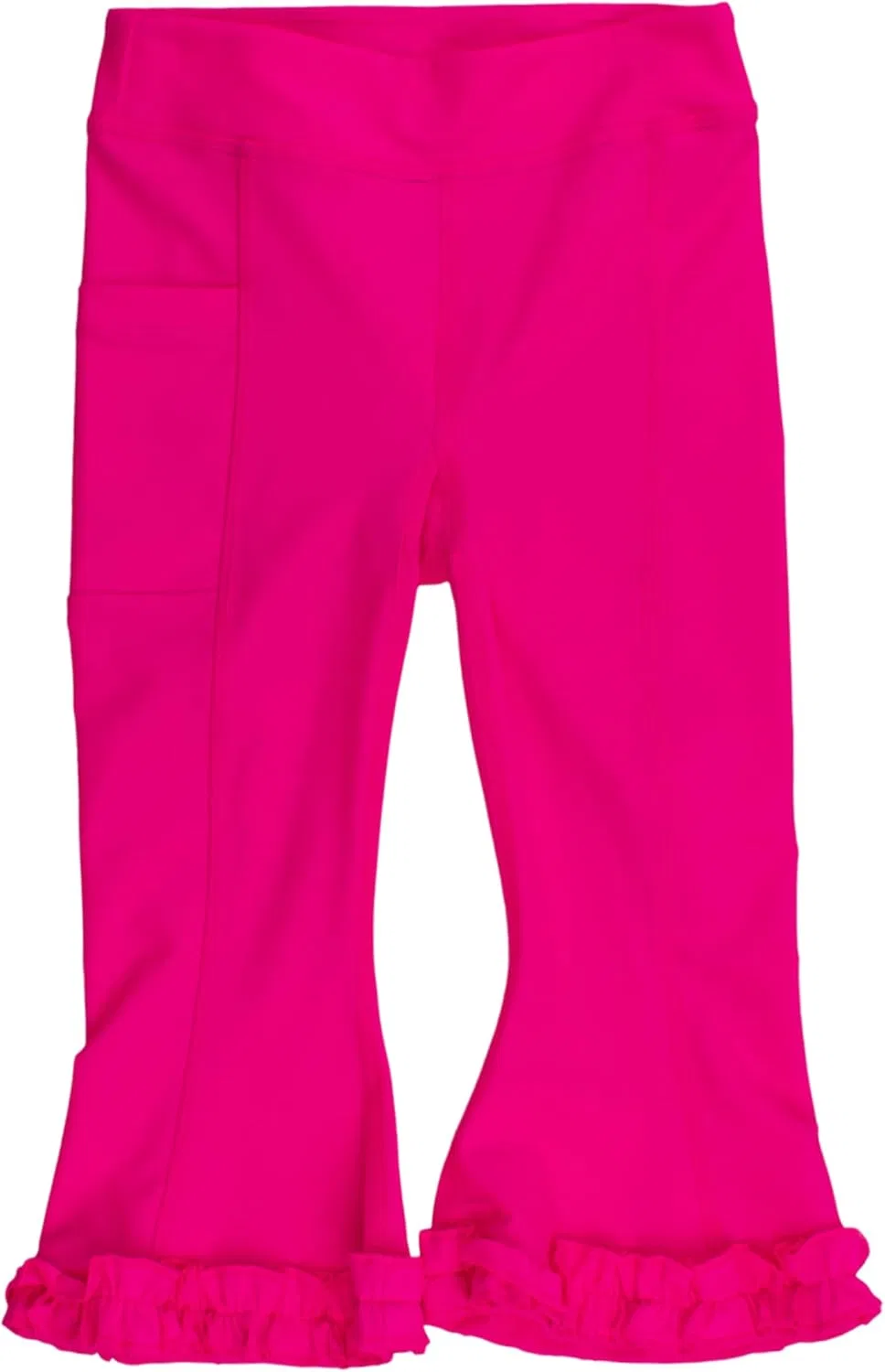 Детские леггинсы с защитой UPF50+ RuffleButts, цвет Neon Magenta