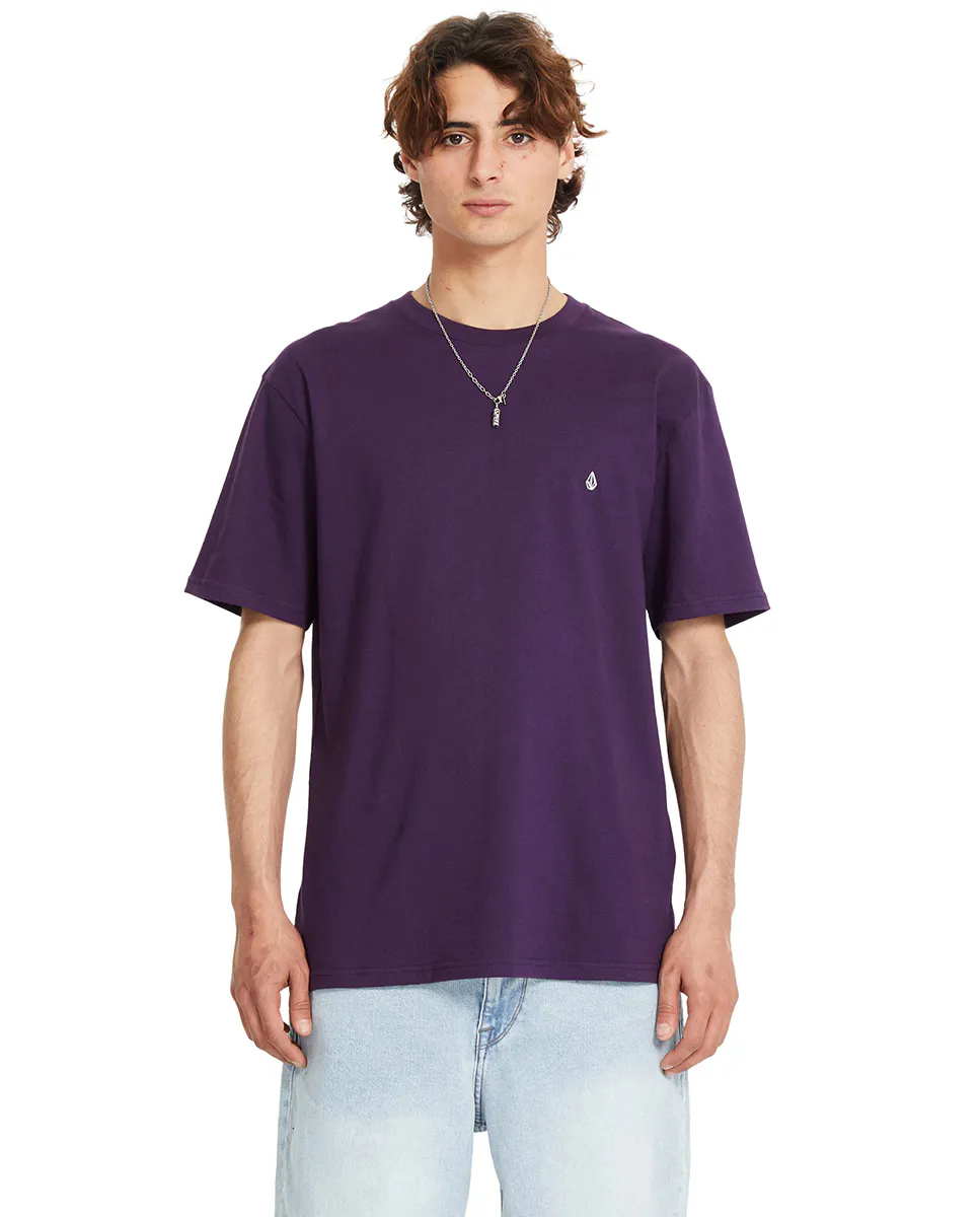 

Мужская футболка с коротким рукавом и круглым вырезом Volcom, фиолетовый