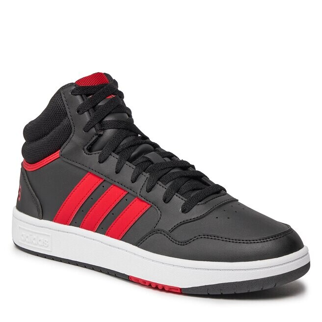 

Кроссовки adidas HoopsMid, черный, Черный;серый, Кроссовки adidas HoopsMid, черный