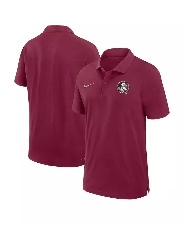 

Мужская вязаная поло Garnet Florida State Seminoles Sideline Performance Nike