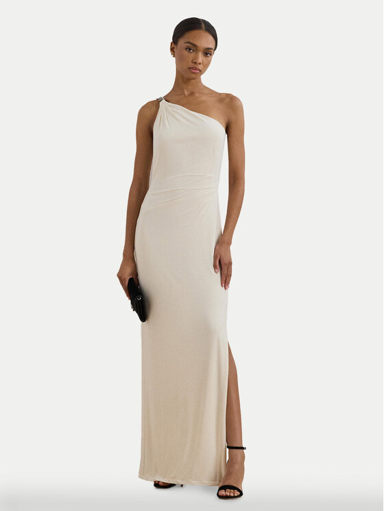 

Вечернее платье облегающего кроя 253751483020 Lauren Ralph Lauren, экрю