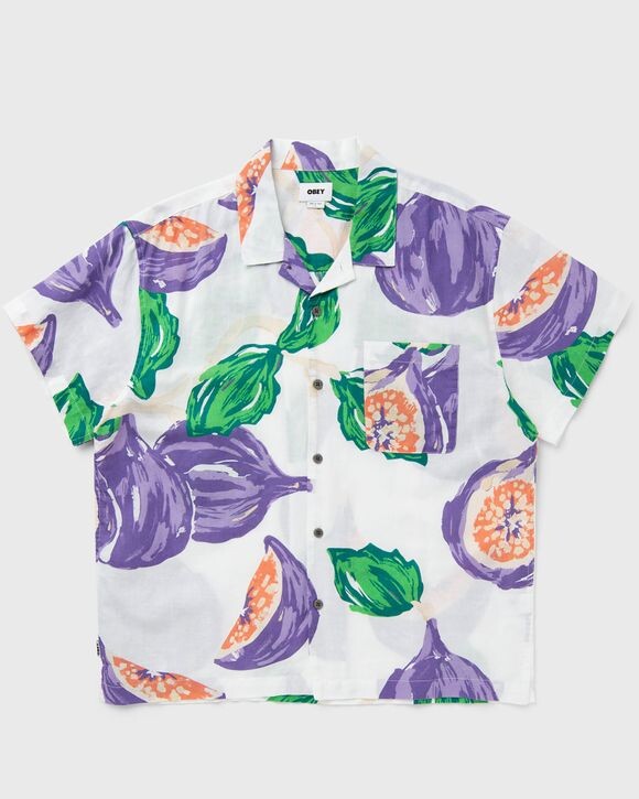 

Рубашка Obey Figs Woven, цвет white multi