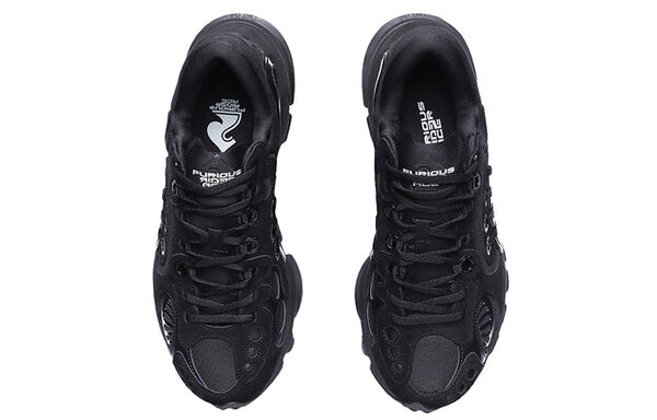 Кроссовки furious rider ace 2 x парижская неделя моды Li-Ning, черный — фото 4