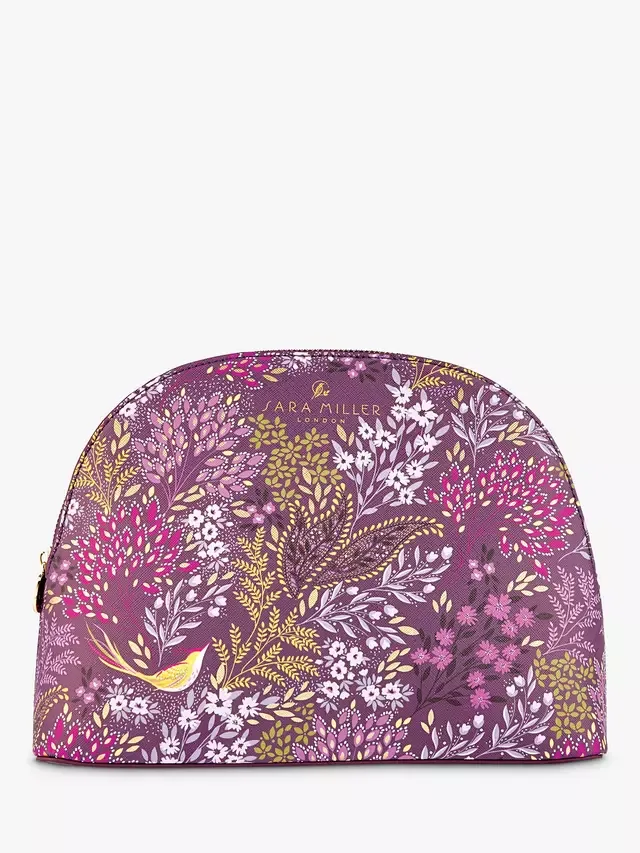 Косметичка Bird & Florals, фиолетовая Sara Miller