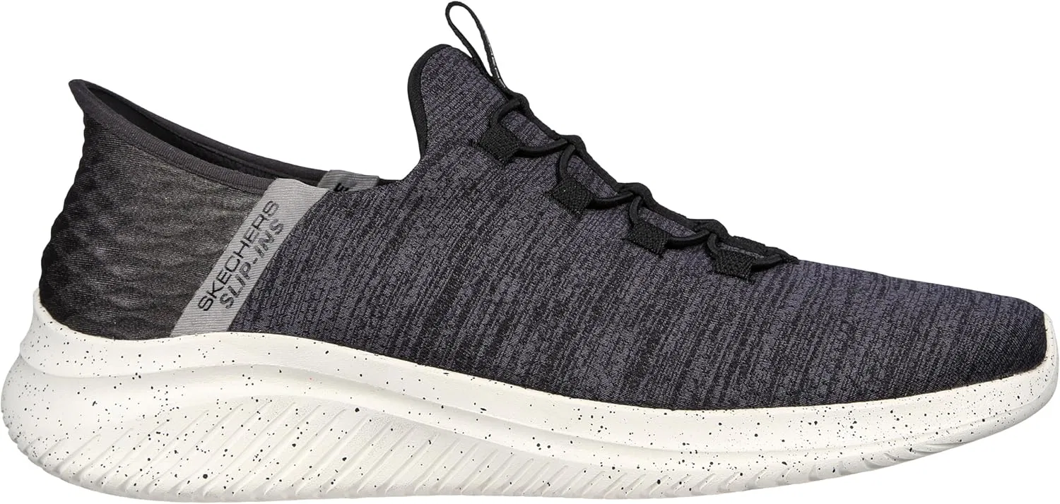 Мужские кроссовки Skechers Ultra Flex 3.0 для правшей, Black Mesh. — фото 4