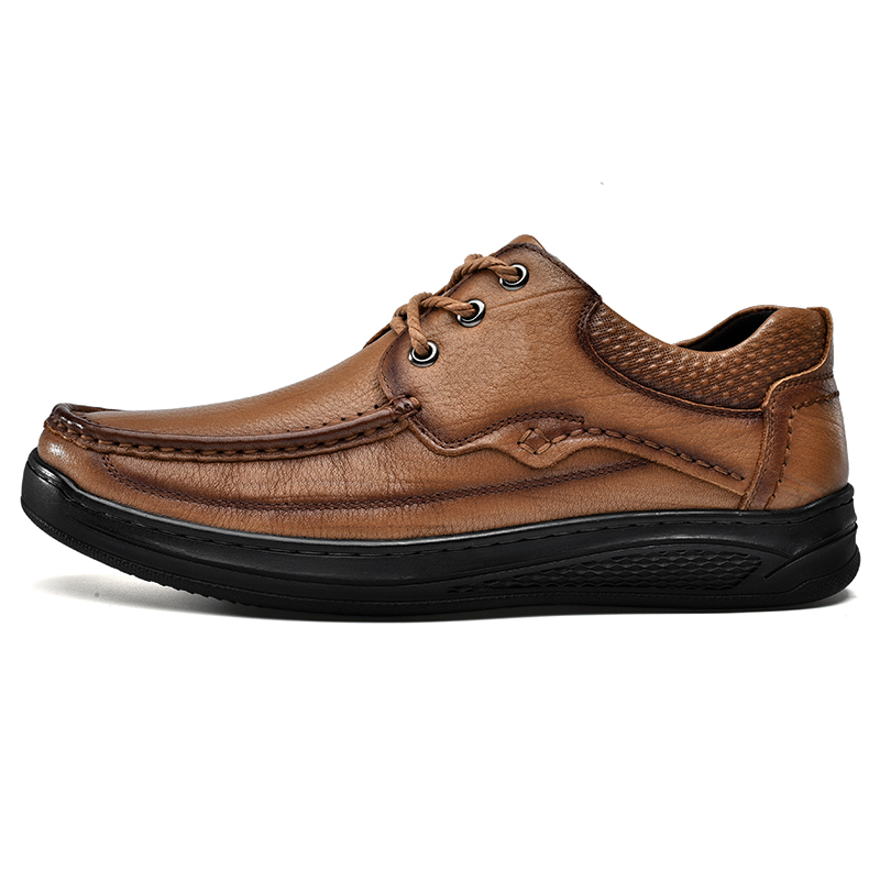 

TOMAY Мужские повседневные туфли Low top светло-коричневые, цвет Light Brown