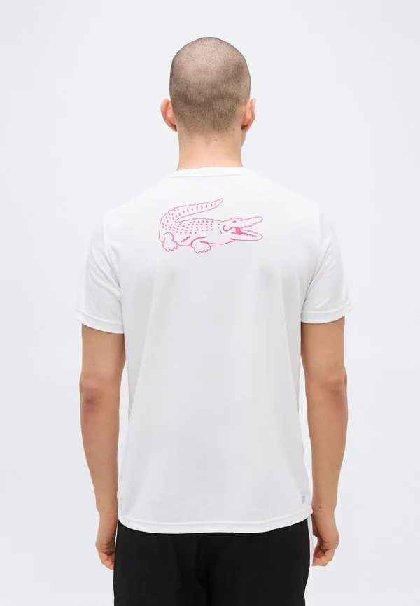 Спортивная футболка для тенниса Lacoste Sport, White