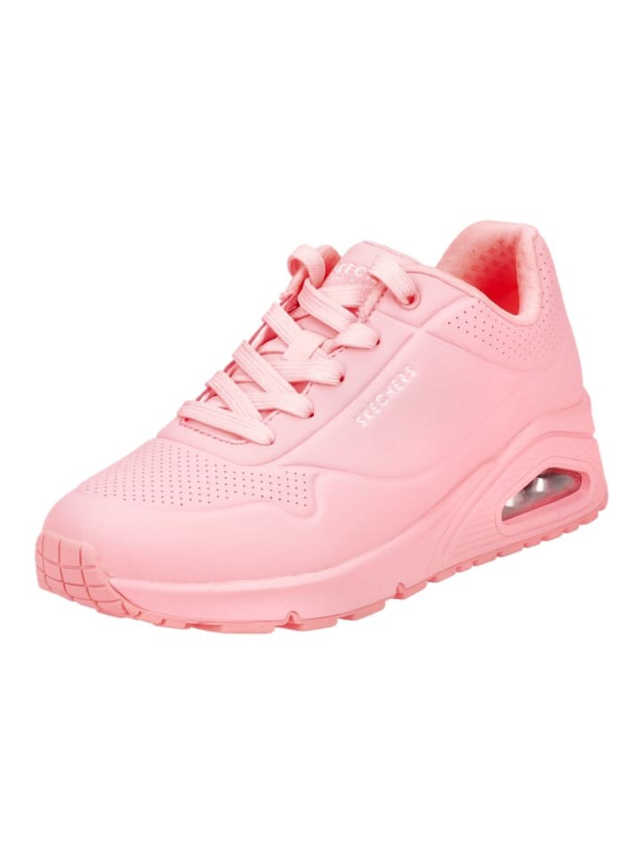 

Кроссовки на шнуровке Skechers, цвет rot/pink