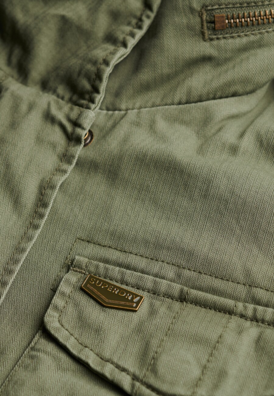 Демисезонная куртка Superdry M65Rookie, Green — фото 3