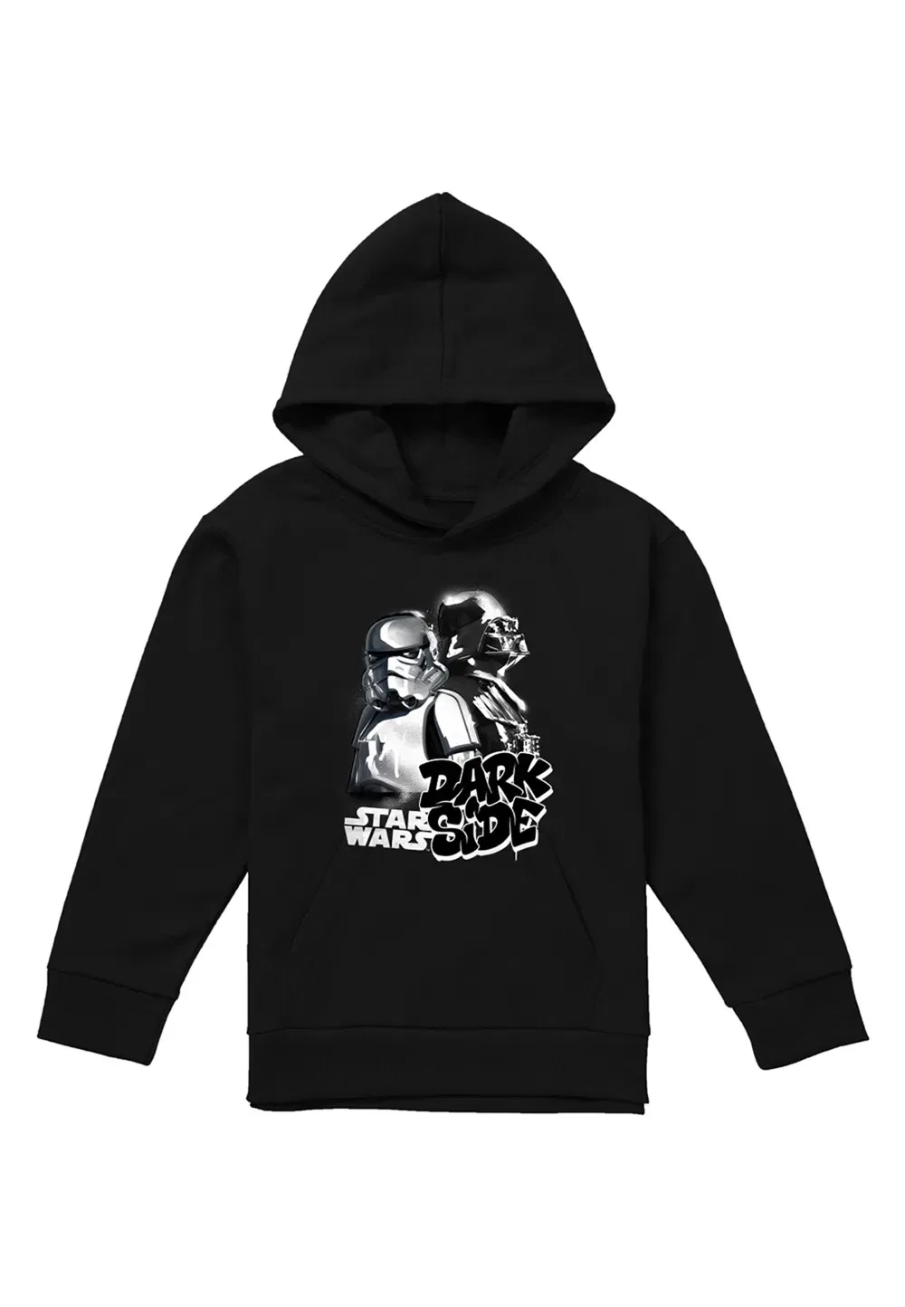 Детский худи Star Wars Dark Side Duo, Disney, черный
