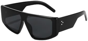 

Солнцезащитные очки в стиле ретро-панк 2027 года для женщин и мужчин, винтажные солнцезащитные очки с защитой от УФ-излучения UV400 для использования на открытом воздухе MTZJH, 1