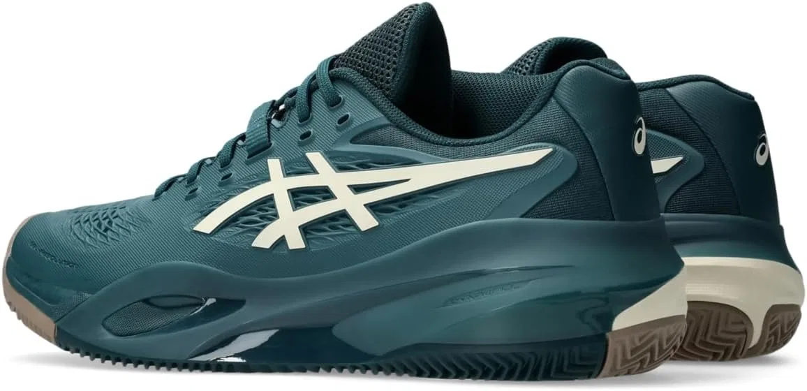 Кроссовки для тенниса ASICS Gel-Resolution X, Saxon Green/Birch — фото 4